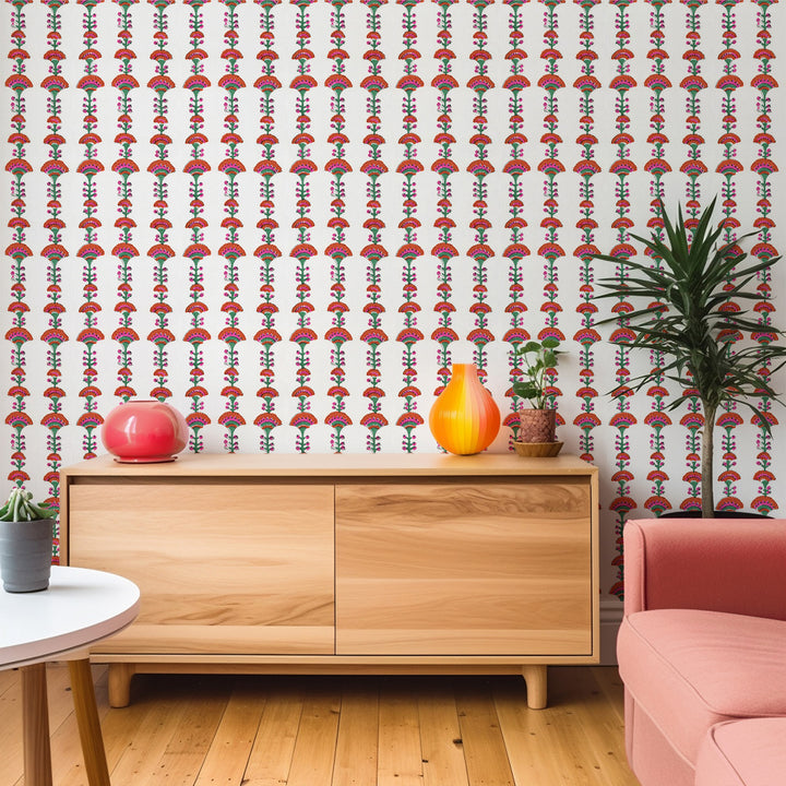Eugenie Floral Wallpaper by Furbish