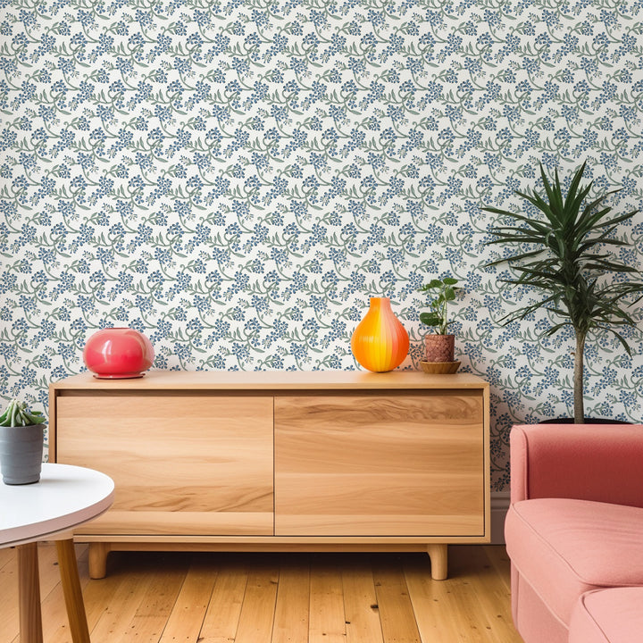 Sanibel Floral Wallpaper by Furbish