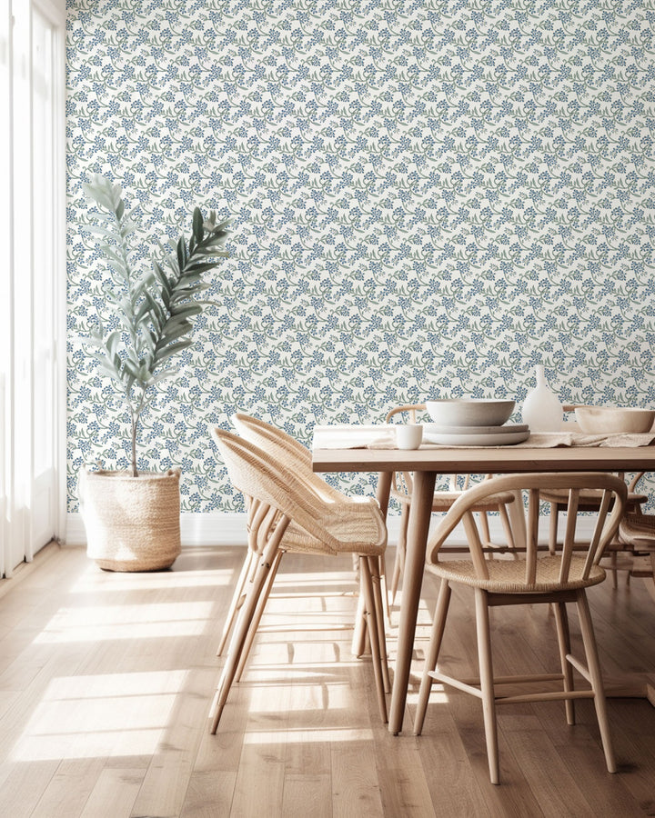 Sanibel Floral Wallpaper by Furbish