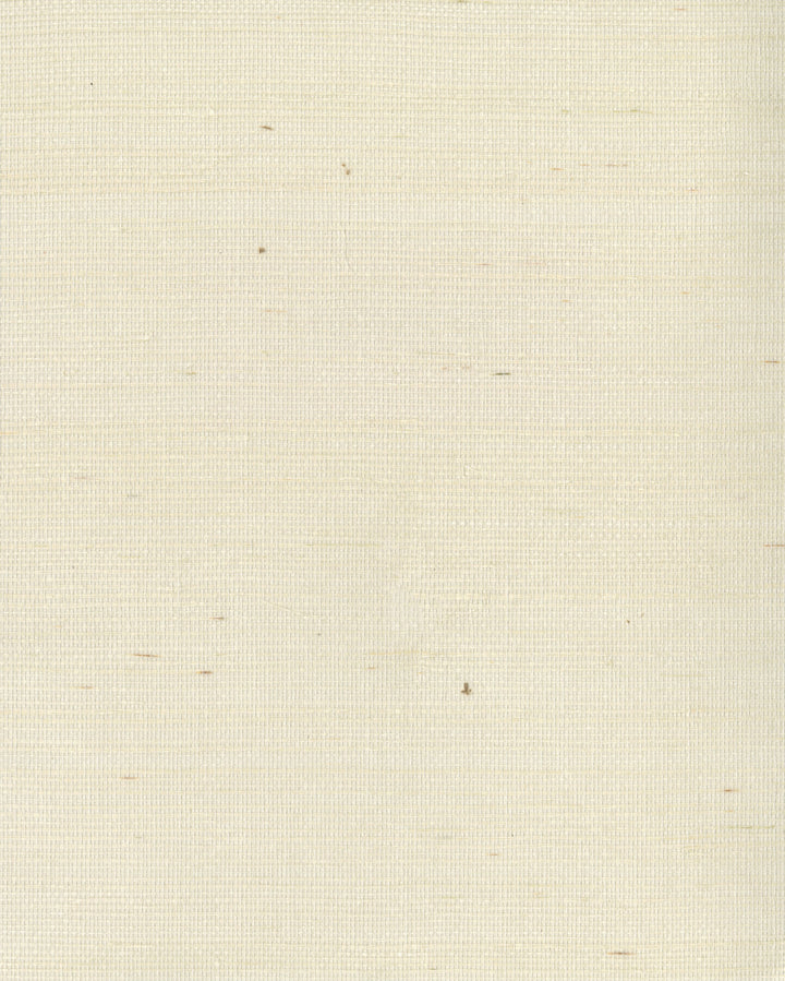 White Grasscloth Wallpaper