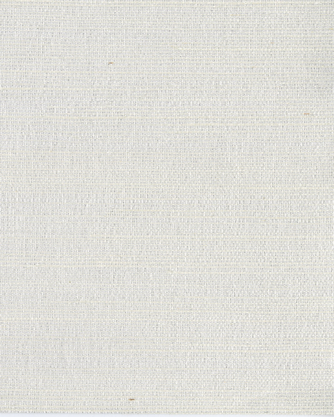 Iridescent White Grasscloth Wallpaper