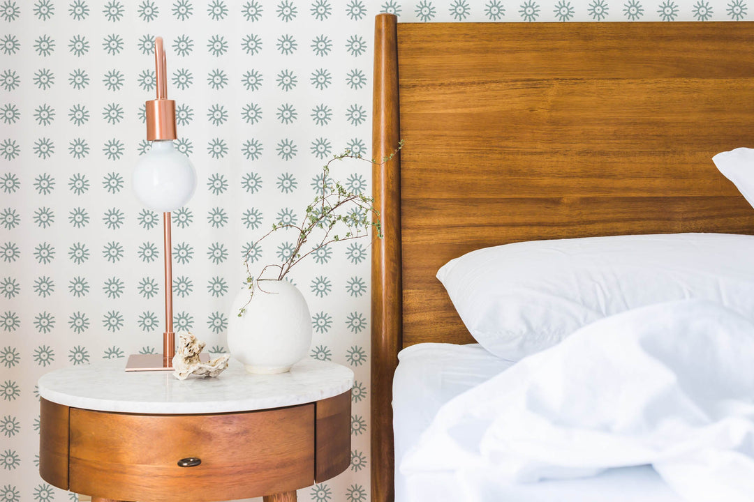 Here Comes the Sun - Tern Gray Wallpaper by August Table