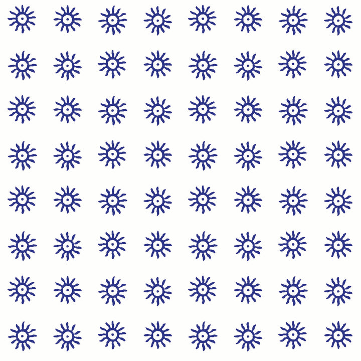 Here Comes the Sun - Blue Wallpaper by August Table