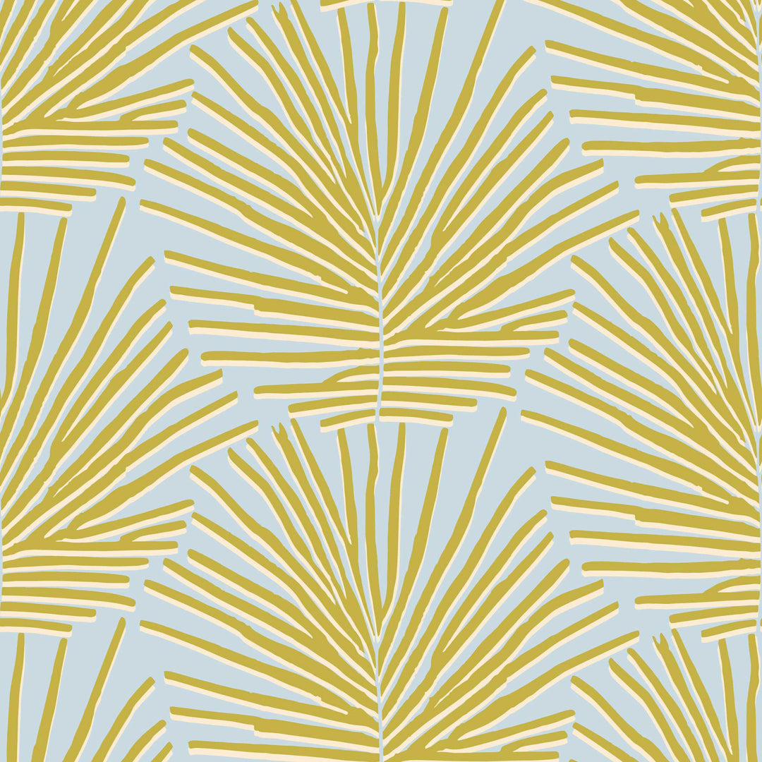 Isle of Palms - Sky Leaf Wallpaper by Blessed Little Bungalow