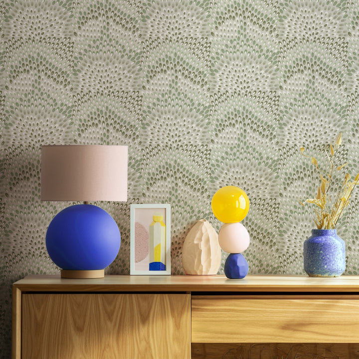 Jandaya - Dusty Mint Wallpaper