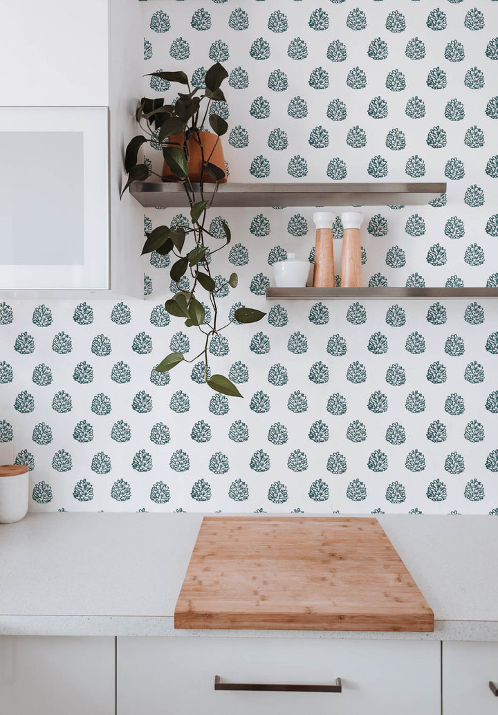 Juniper - Evergreen Wallpaper by August Table