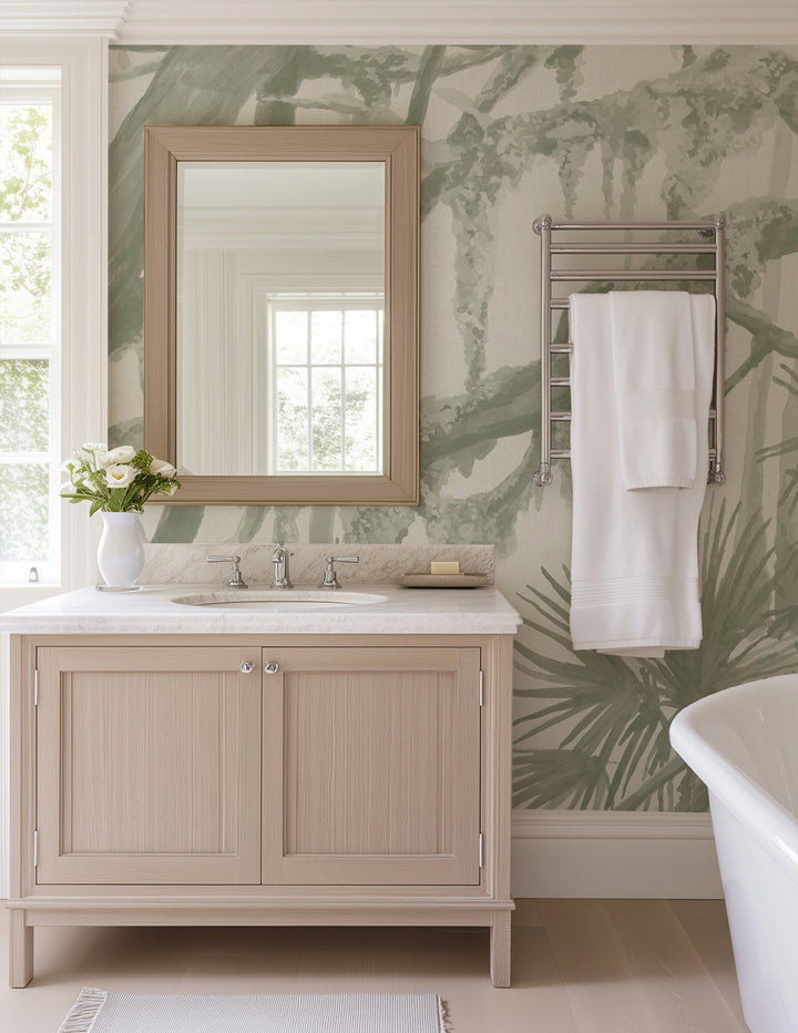 Kiawah Oaks Mural - Sage by Megan Molten