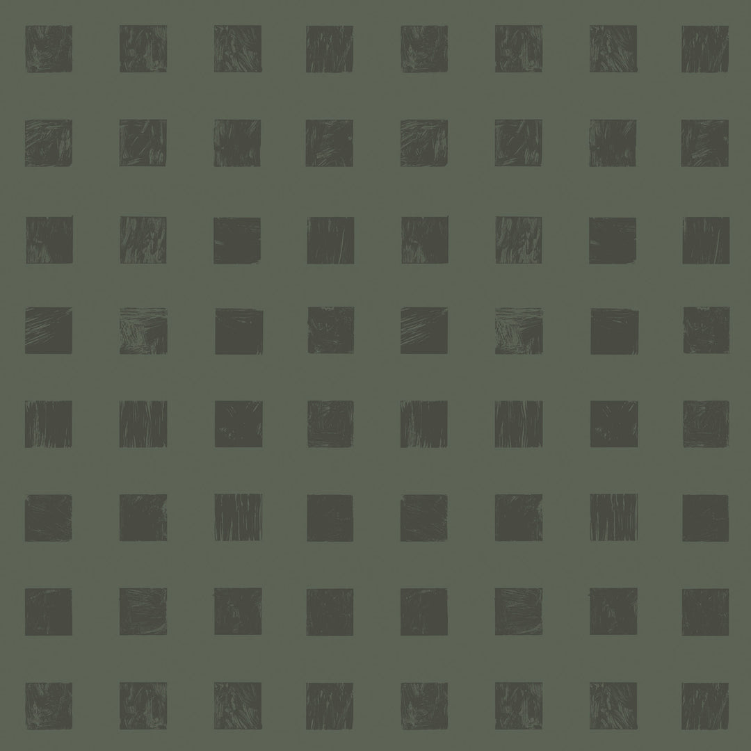 Blocked - Olive Shadow Wallpaper by Mrs. Paranjape