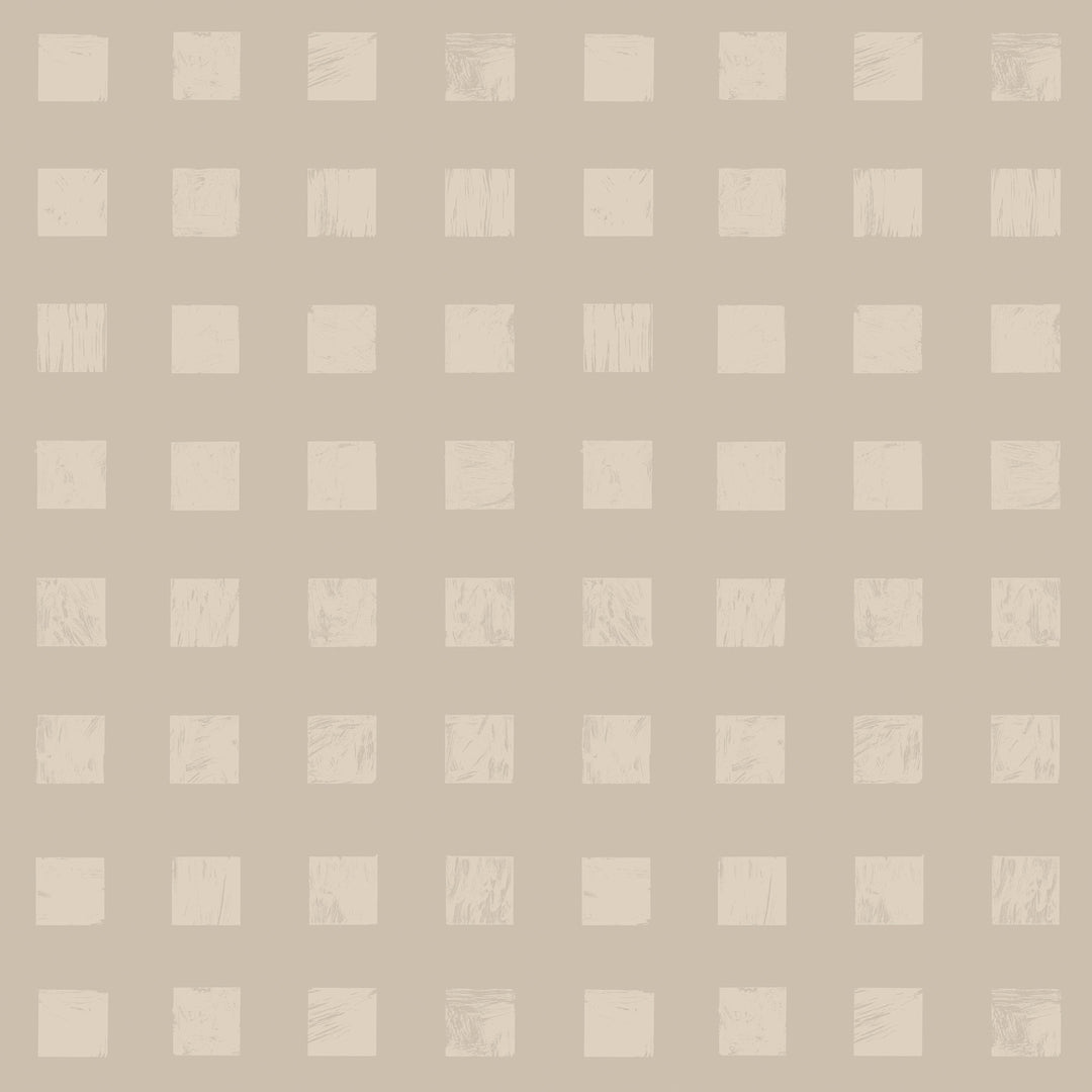 Blocked - Pale Pebble Reverse Wallpaper by Mrs. Paranjape