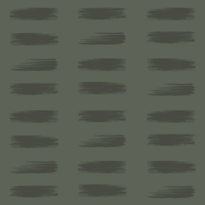 Dashed - Olive Shadow Wallpaper by Mrs. Paranjape