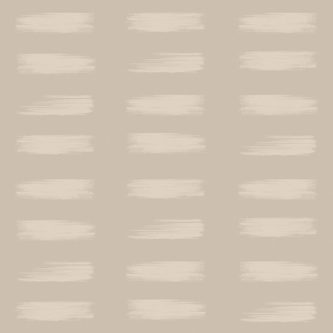 Dashed - Pale Pebble Reverse Wallpaper by Mrs. Paranjape