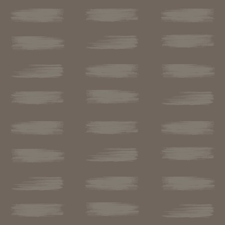 Dashed - Velvet Mocha Reverse Wallpaper by Mrs. Paranjape