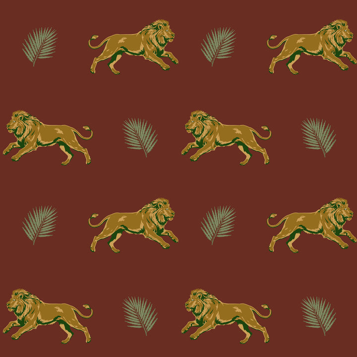 Legacy Lion - Crimson Shadow Wallpaper