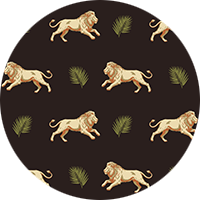 Legacy Lion - Crimson Shadow Wallpaper