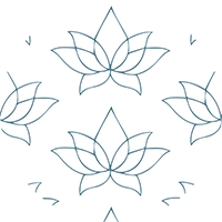 Lotus - Golden Taupe Floral Wallpaper by Bohemian Bungalow