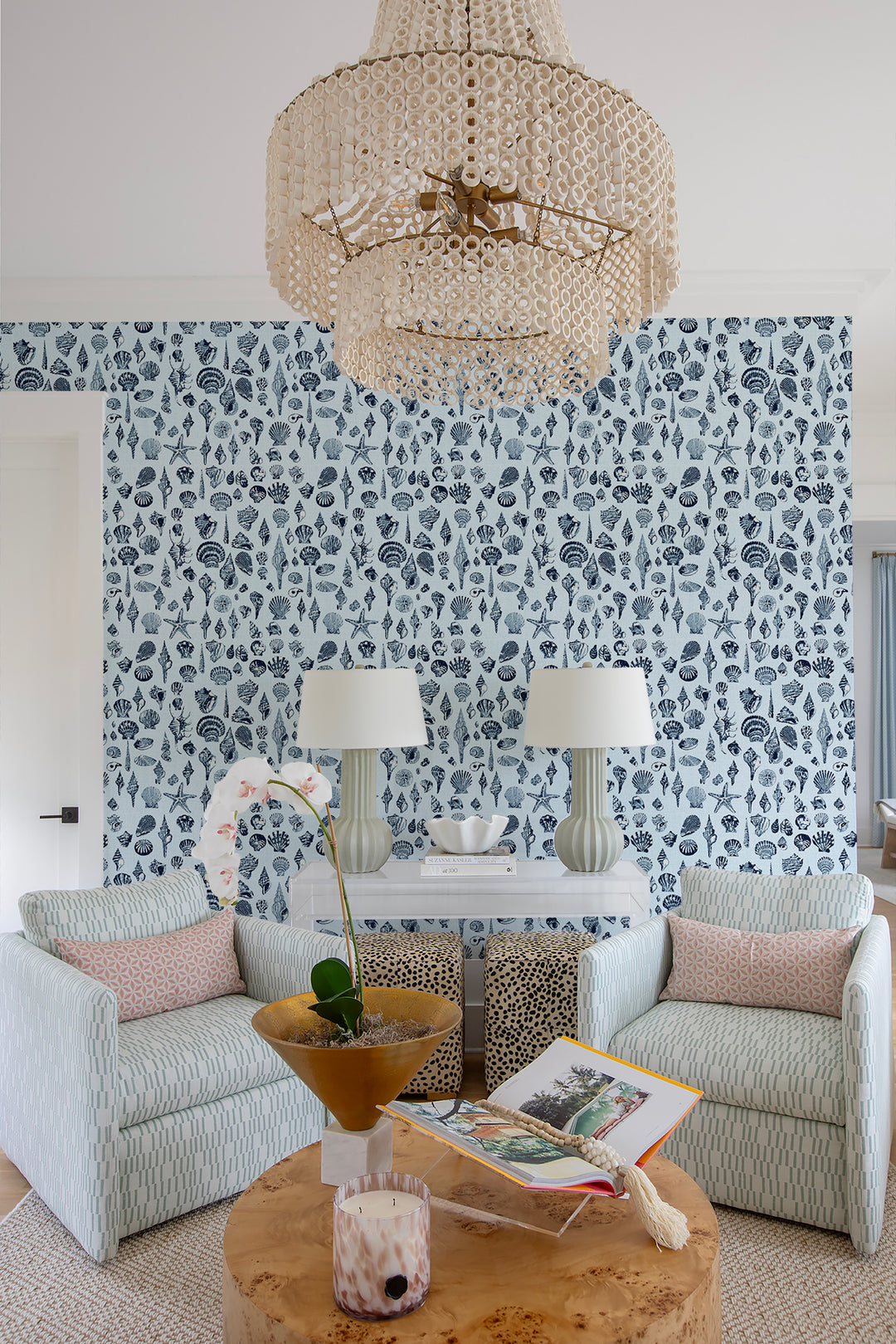 Lowcountry Love Shells - Serene Sky Blue by Megan Molton