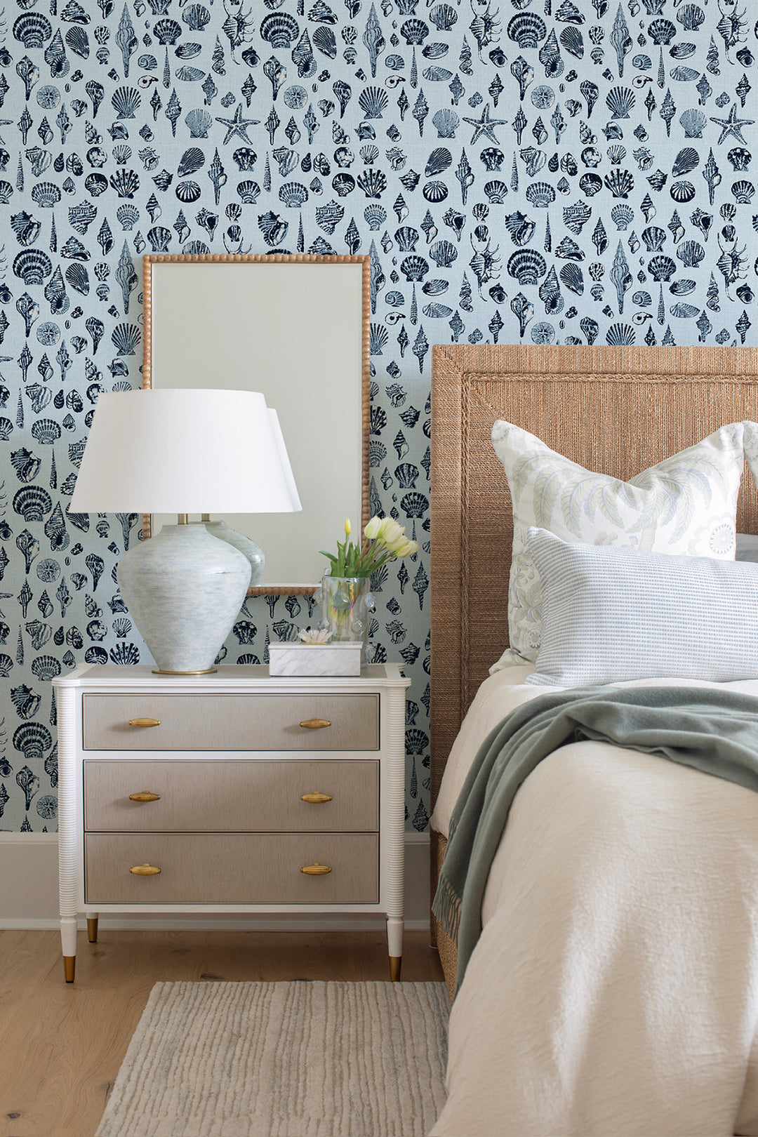 Lowcountry Love Shells - Serene Sky Blue by Megan Molton