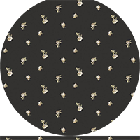 Miniature Roses - Porcelain Blue Floral Wallpaper