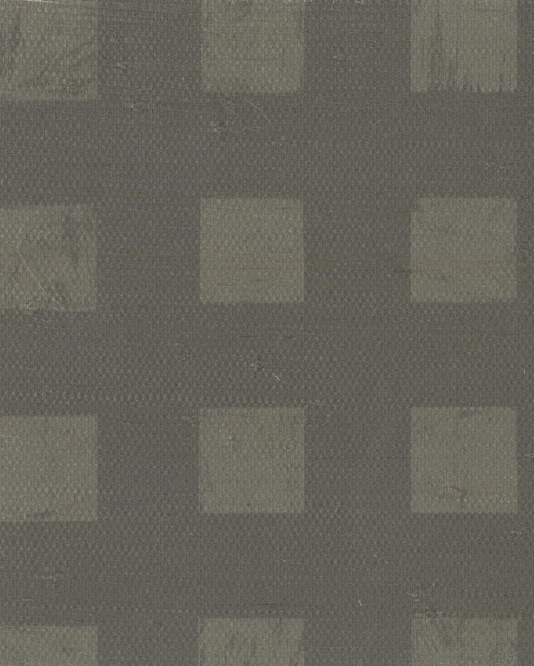 Blocked Olive Shadow Reverse Grasscloth