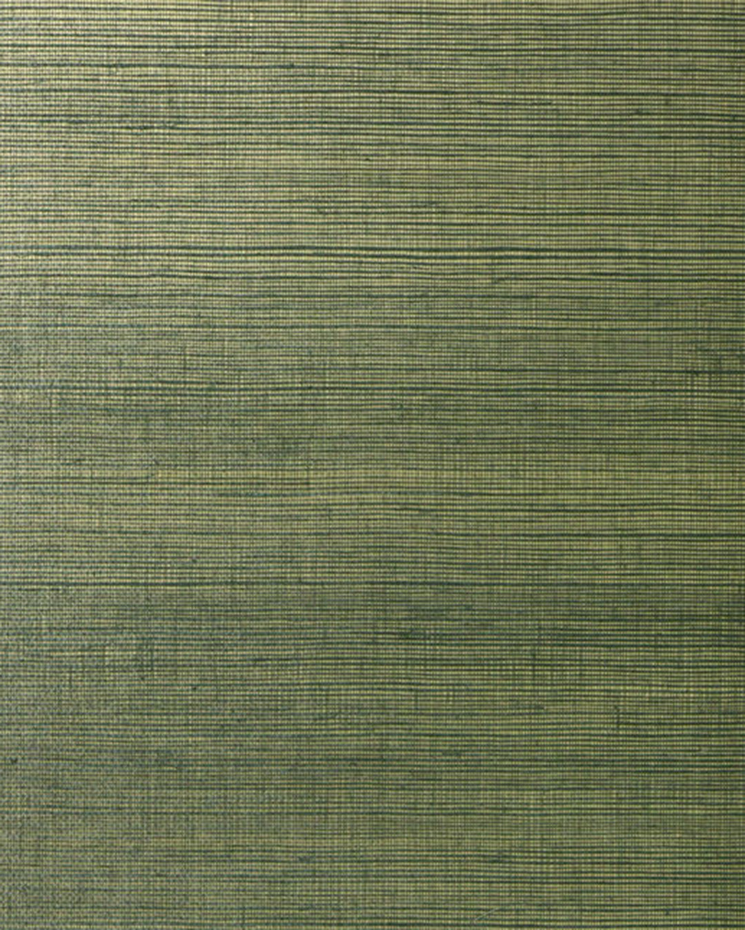 Golden Green Grasscloth Wallpaper