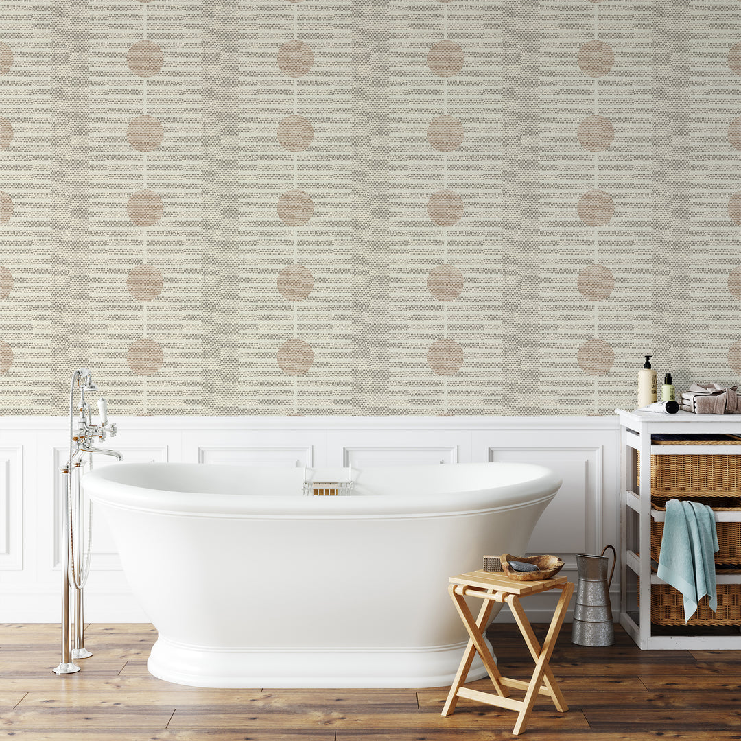 Nomalanga - Linen Wallpaper by Forbes Masters