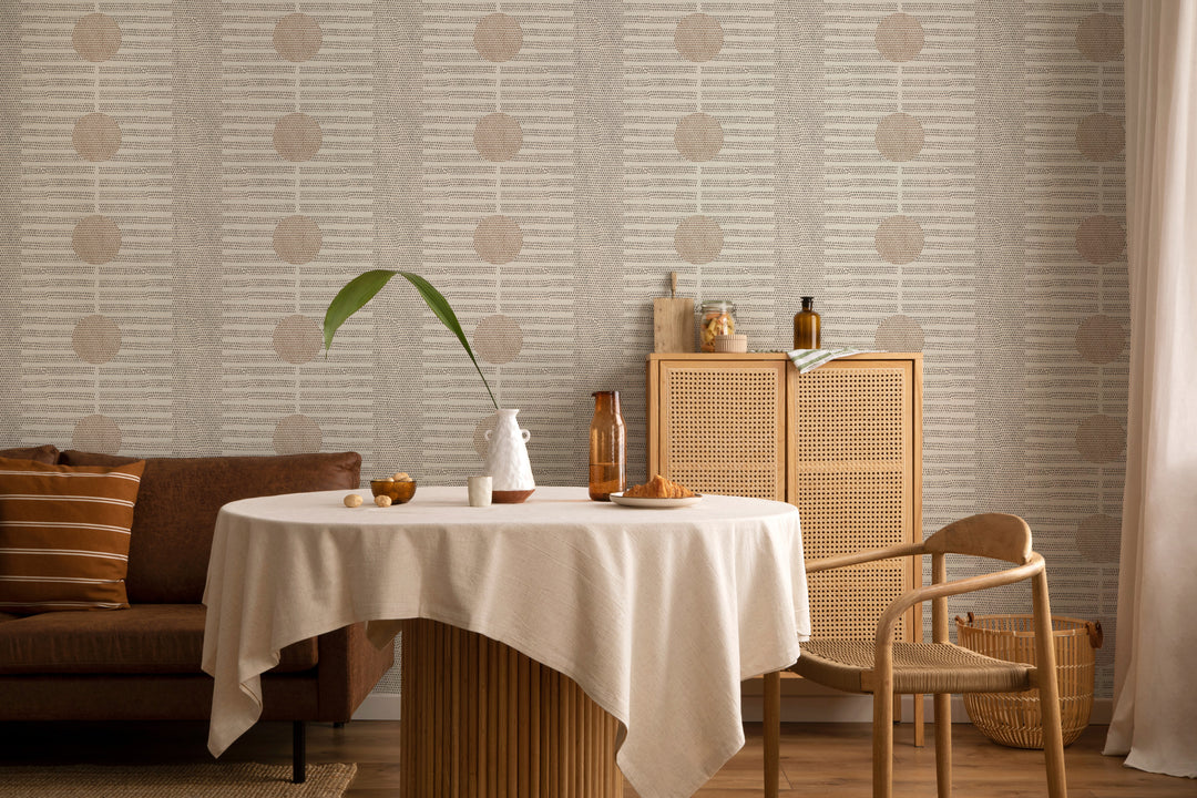 Nomalanga - Linen Wallpaper by Forbes Masters