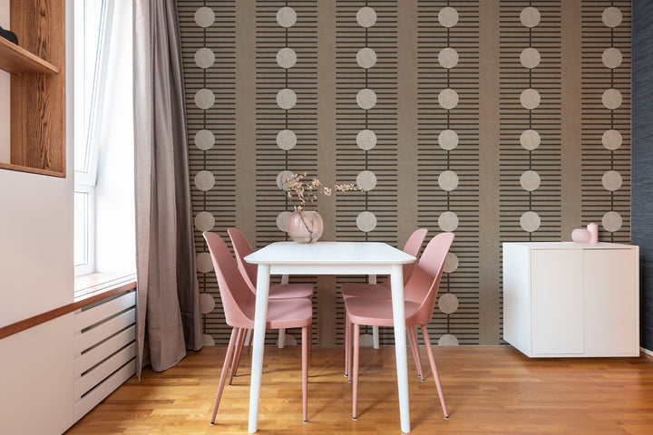 Nomalanga - Mocha Black Wallpaper by Forbes Masters