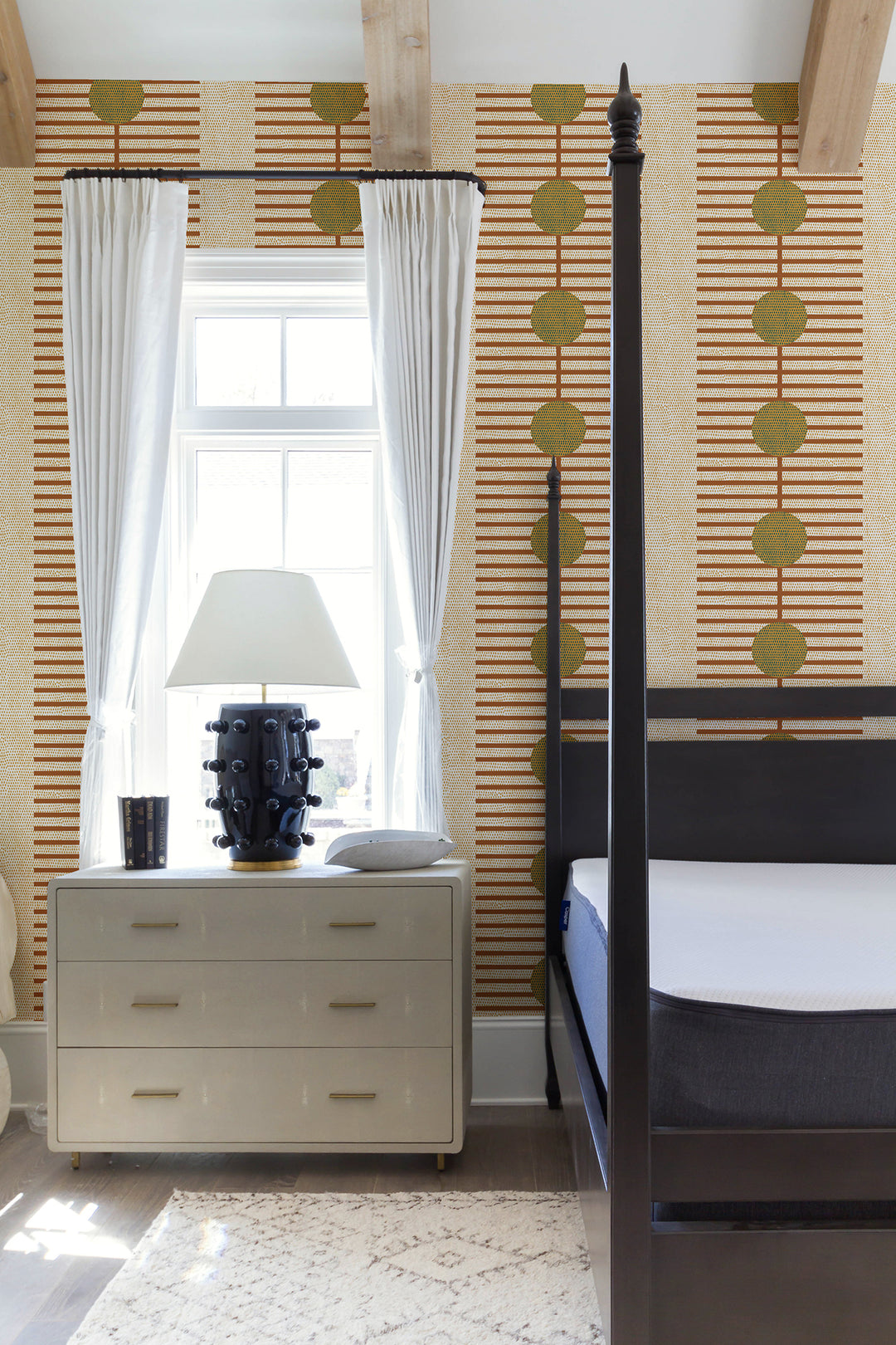 Nomalanga - Terracotta Wallpaper by Forbes Masters