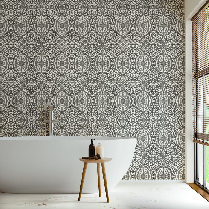 Ottoman Jewel - Greys Wallpaper