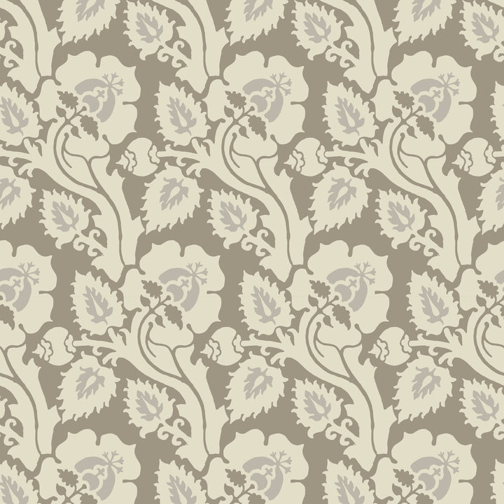 Paisley Briar - Birch Bark Botanical Wallpaper