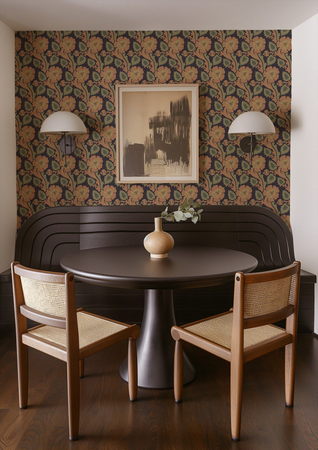 Paisley Briar - Persian Rug Botanical Wallpaper