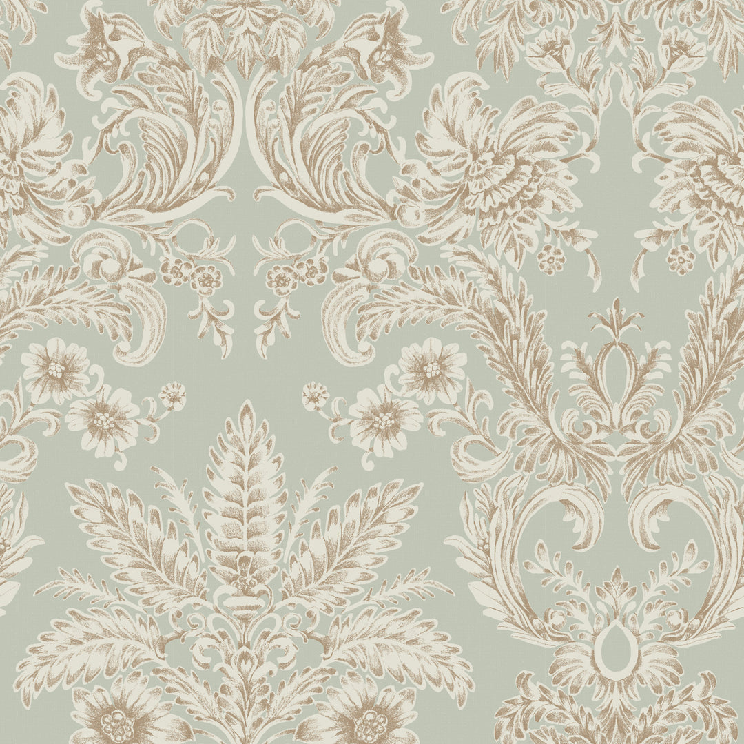 Parlor Paper - Antique Glaze Wallpaper