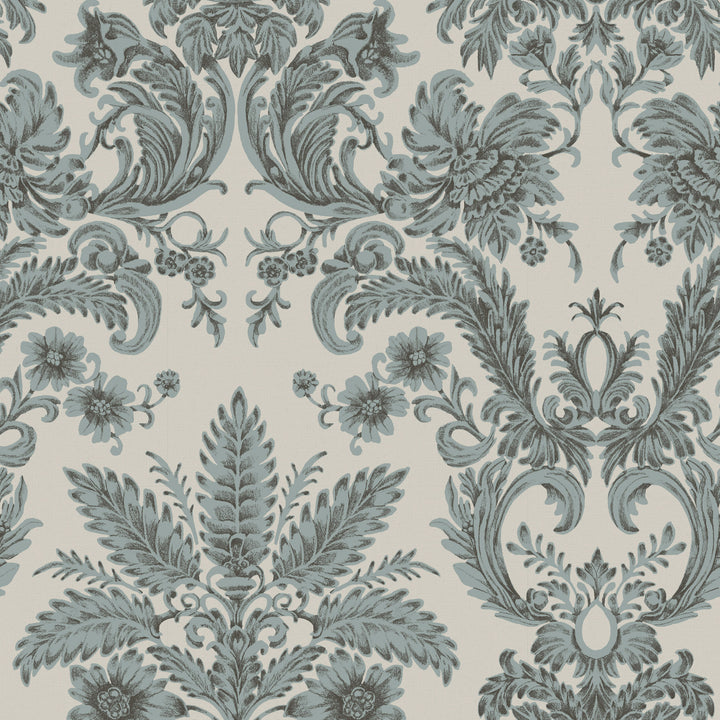Parlor Paper - Celadon Wallpaper