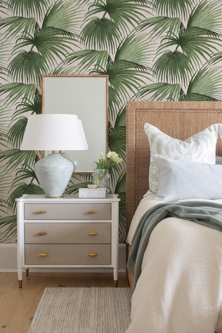 Pawley’s Island Palms - Barely Blush by Megan Molton