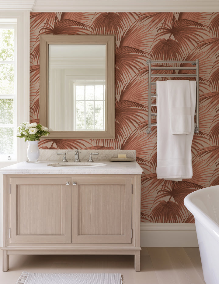 Pawley’s Island Palms - Golden Umber Clay by Megan Molton
