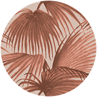 Pawley’s Island Palms - Serene Sky Blue by Megan Molton