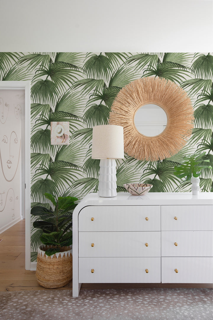 Pawley’s Island Palms - Linen by Megan Molton