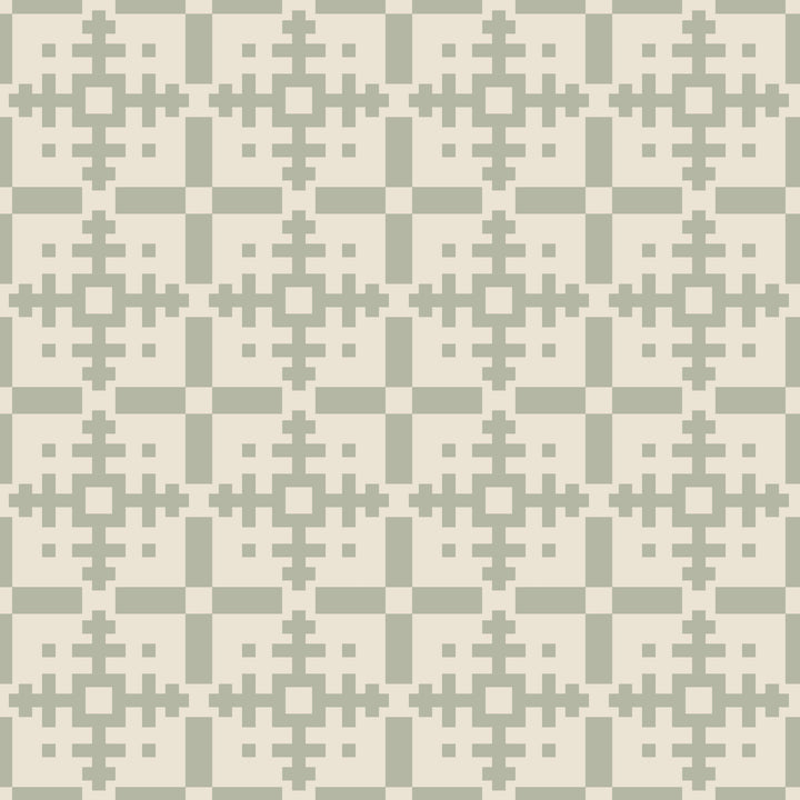 Piazza - Parchment Sage Wallpaper