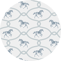 Rider's Knot - Faded Denim Wallpaper