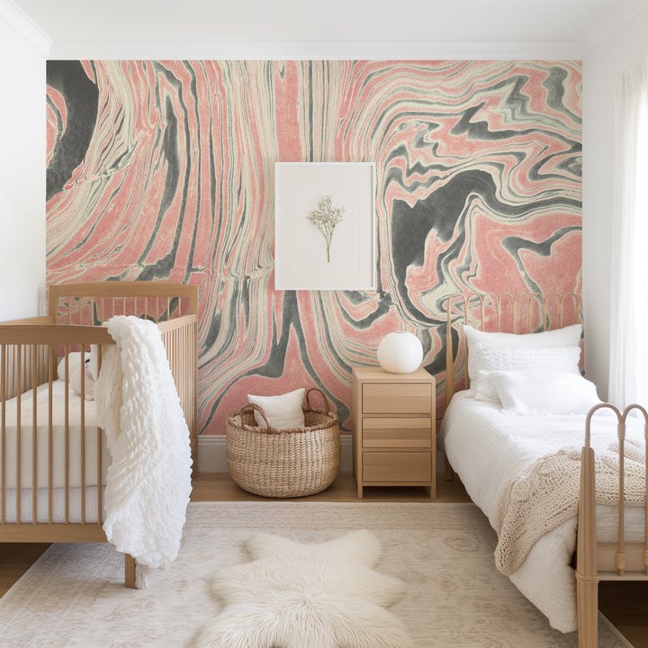 Rose Ring Marble Wall Mural