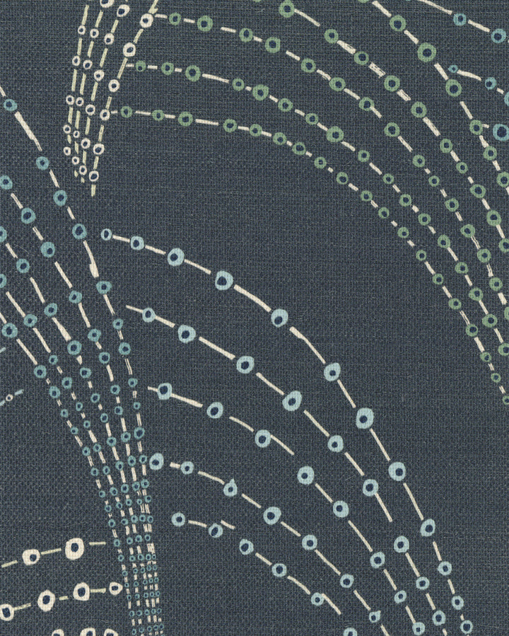 Sea Grass Black Moss Grasscloth