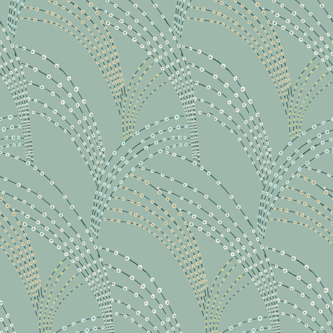 Sea Grass - Seafoam Green Wallpaper