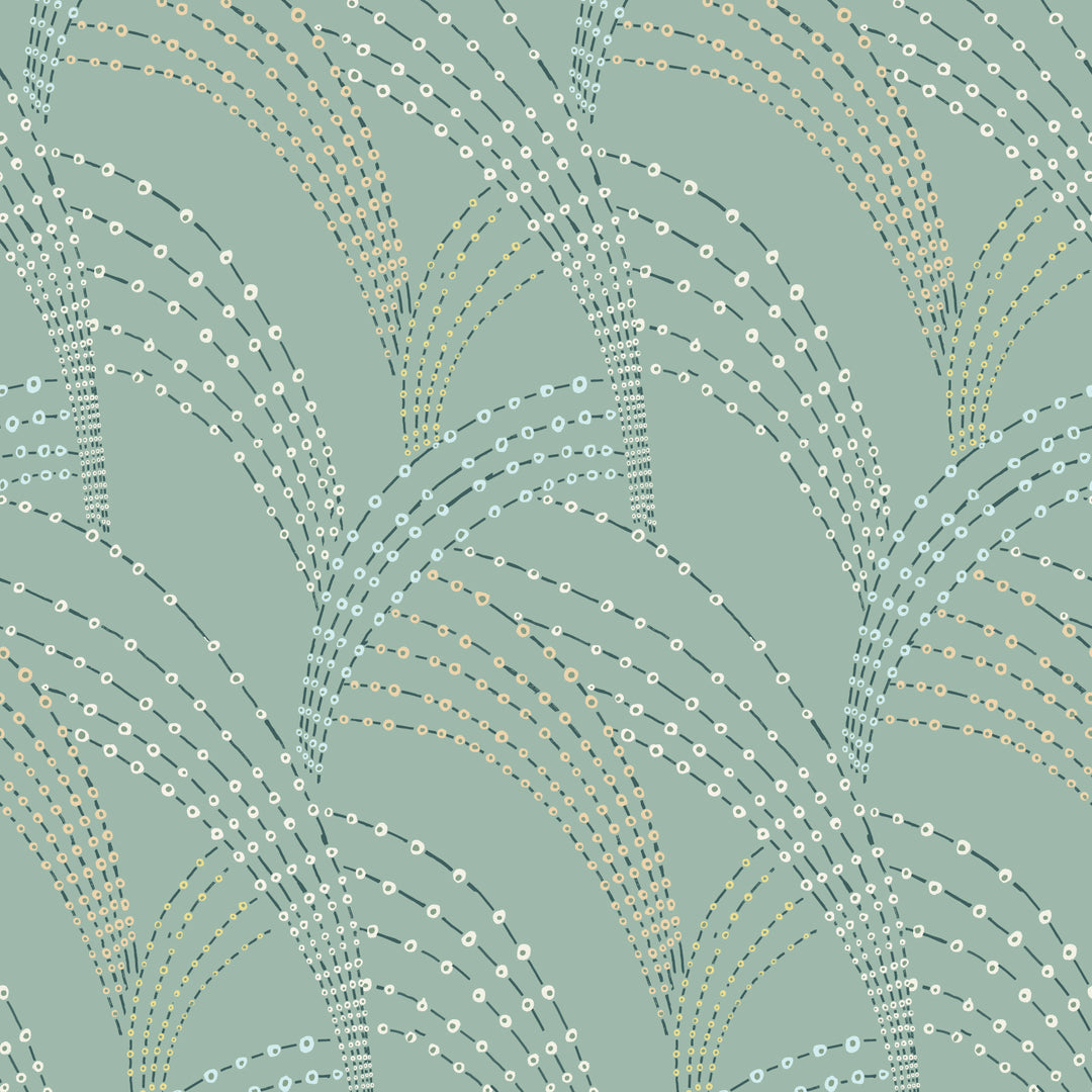 Sea Grass - Seafoam Green Wallpaper