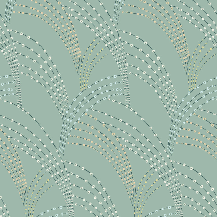 Sea Grass - Seafoam Green Wallpaper