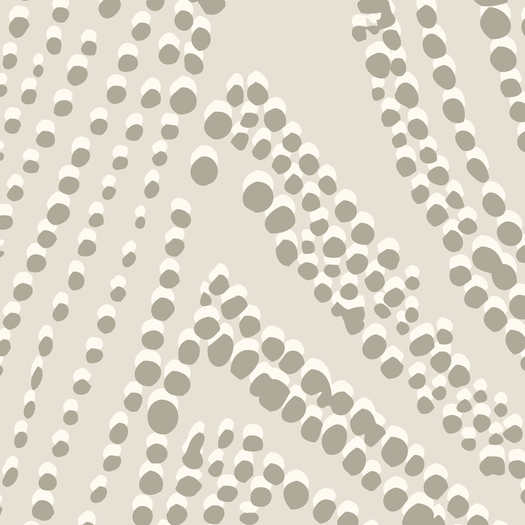 Shagreen Waves Wall Mural - Parchment