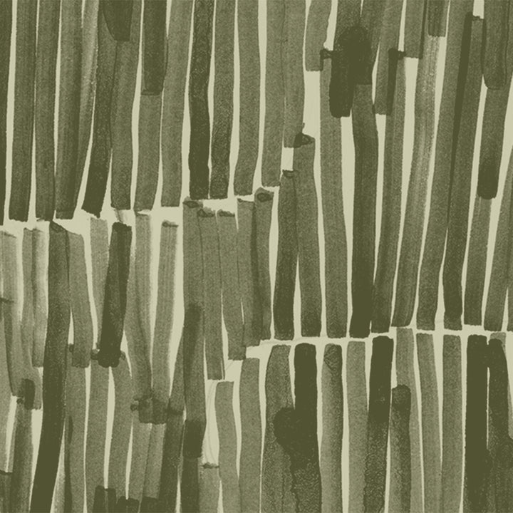 Stacked Wall Mural - Olive