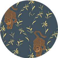 Stalking Tiger - Cocoa Jungle Wallpaper