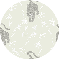 Stalking Tiger - Cocoa Jungle Wallpaper