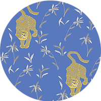Stalking Tiger - Cocoa Jungle Wallpaper