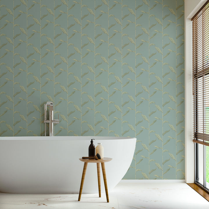 Stalks - Juniper Floral Wallpaper